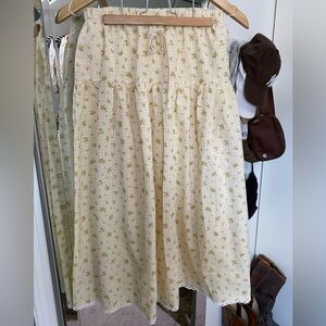 SHOP DAHL Christie skirt - yellow floral XS